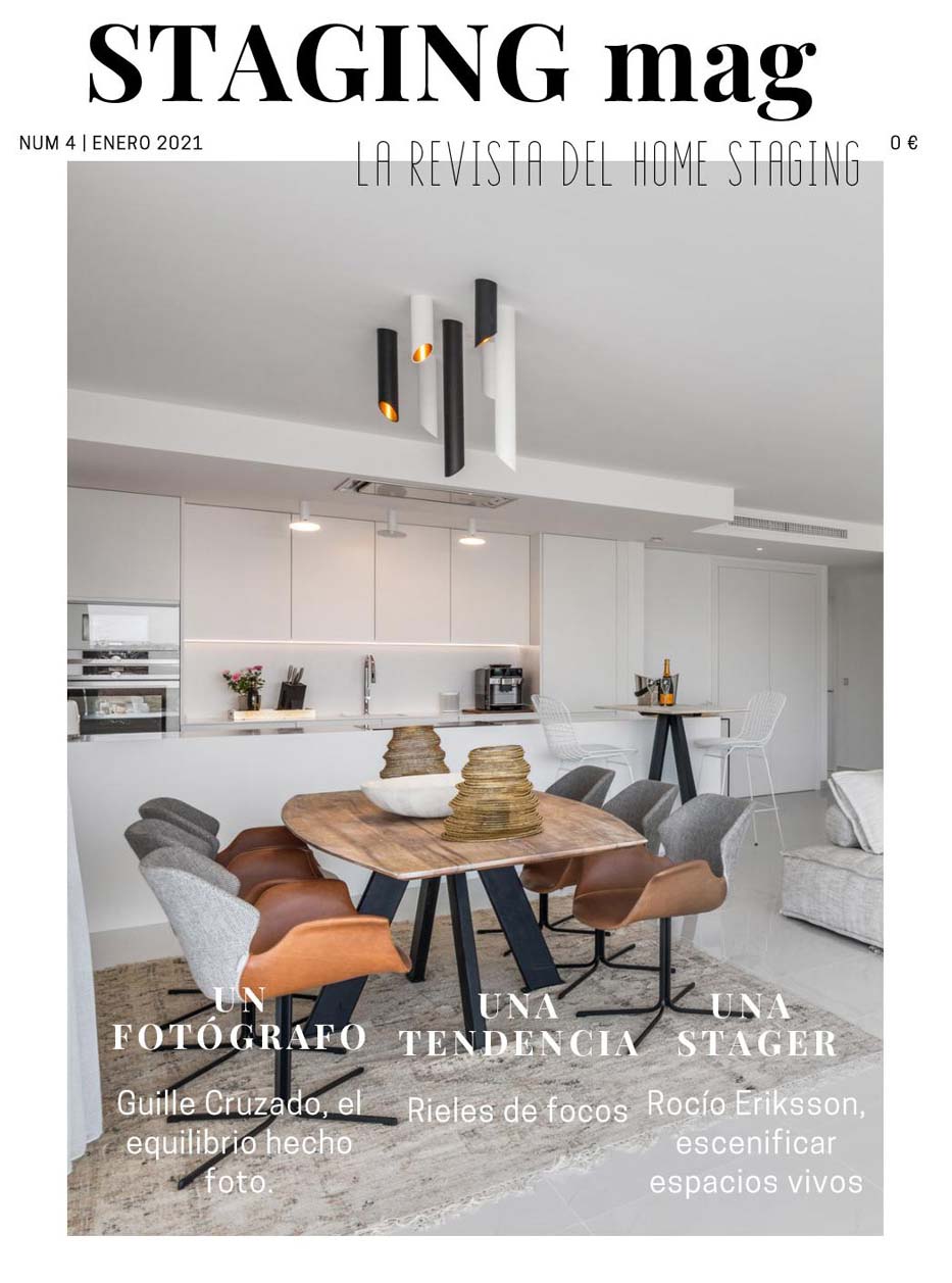 Portada de la revista Staging Mag